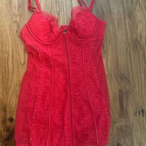 Victoria’s secret lingerie red 34B